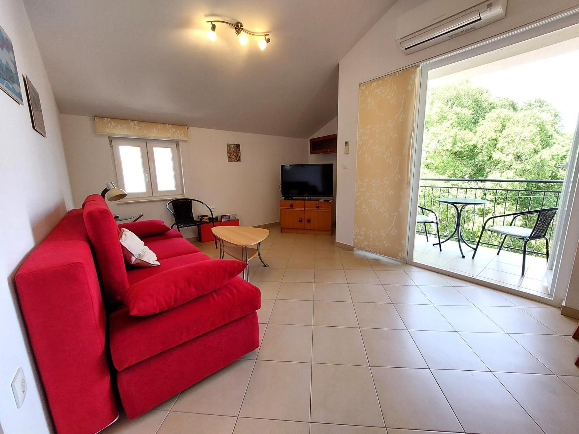 Apartment Dumica Малинска Экстерьер фото